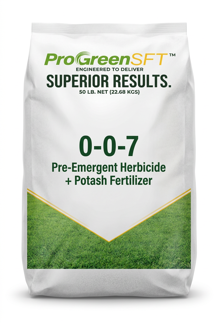 0-0-7 ProGreen bag mockup