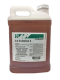 2,4-D Amine 4 herbicide jug with product label.