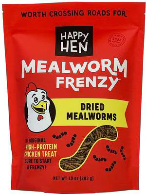 Happy Hen Treats Mealworm Frenzy 10 oz package