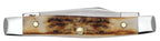 Case Small Pen 00088 shown closed with genuine stag handle