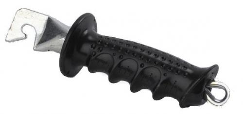DARE Old Ironsides® Steel Cased Electric Fence Gate Handle – Black