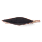 Myra December slim leather card holder wallet with space for folded cash