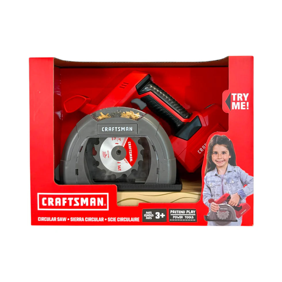 Craftsman Battery Operated Circular Saw Toy