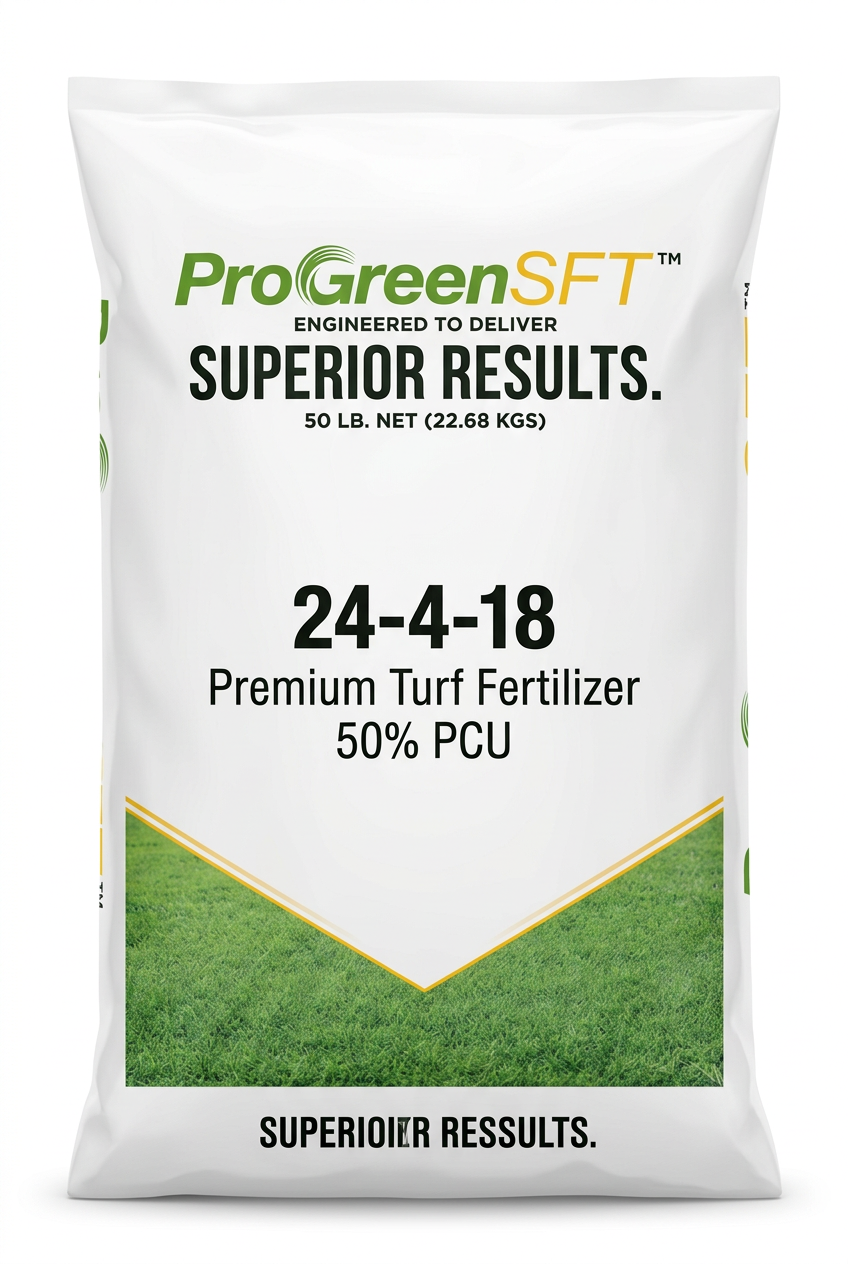 24-4-18 ProGreen fertilizer bag mockup