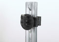 Pin-Lock T-Post Electric Fence Insulators – Black (25 Pack)