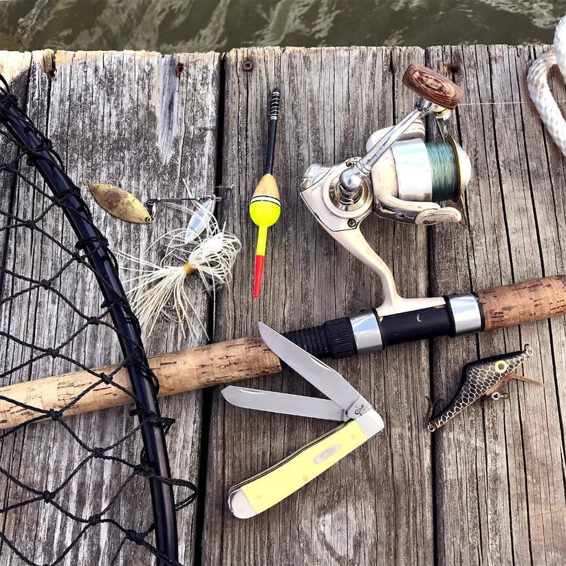 Case Trapper 00161 with Clip and Spey blades open