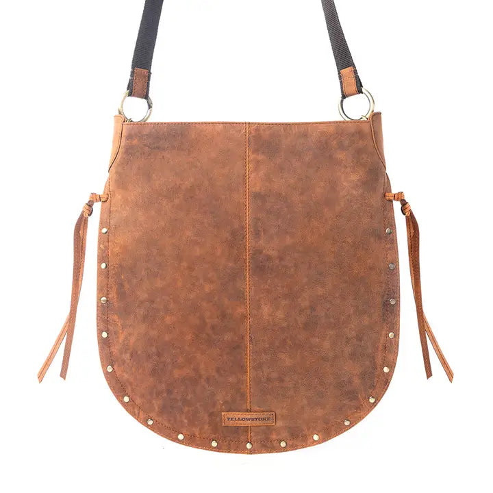 Yellowstone Amber Frontier Studded Sling Bag