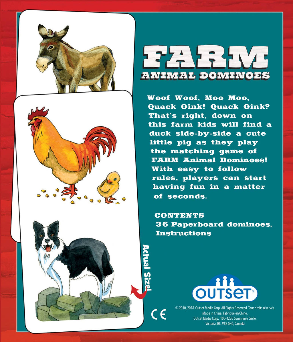 Farm Animal Dominoes