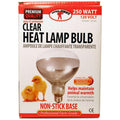 Clear Heat Lamp Bulb 250 Watt
