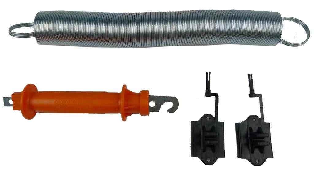 Parmak Galvanized Expandable Spring Gate Kit – Up to 20 ft