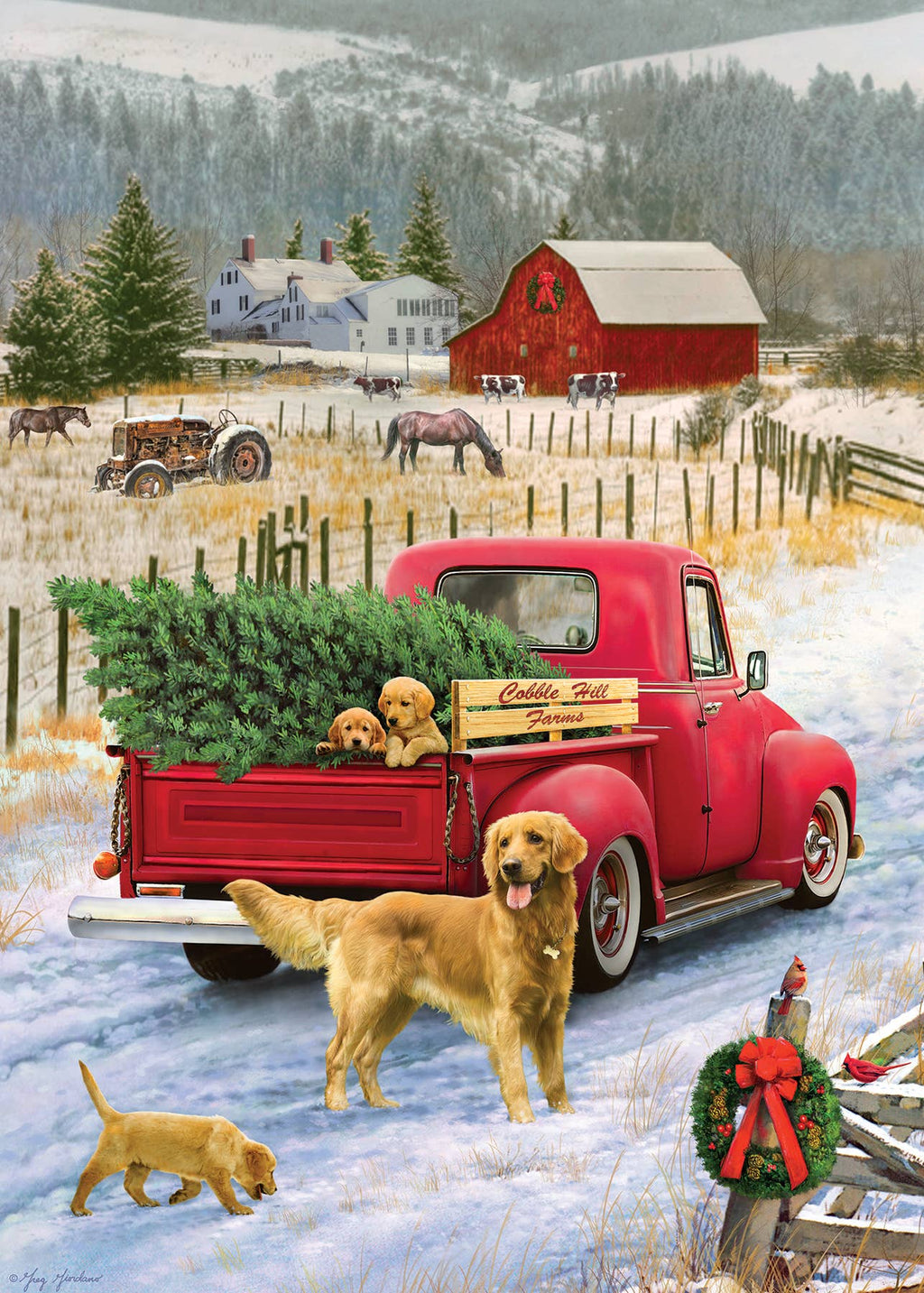 Red Truck Farm (tray)