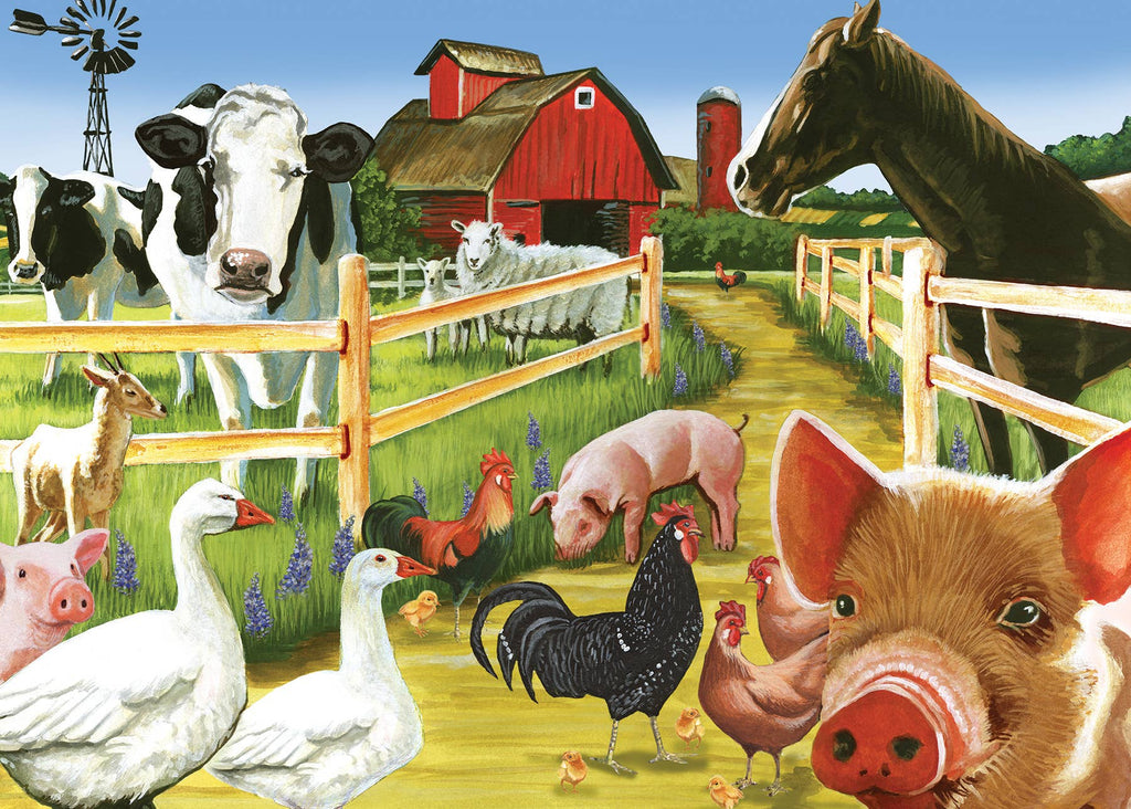 Farmyard Welcome (tray)