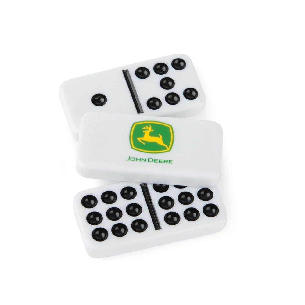 John Deere Double 9 Dominoes with Collector Tin