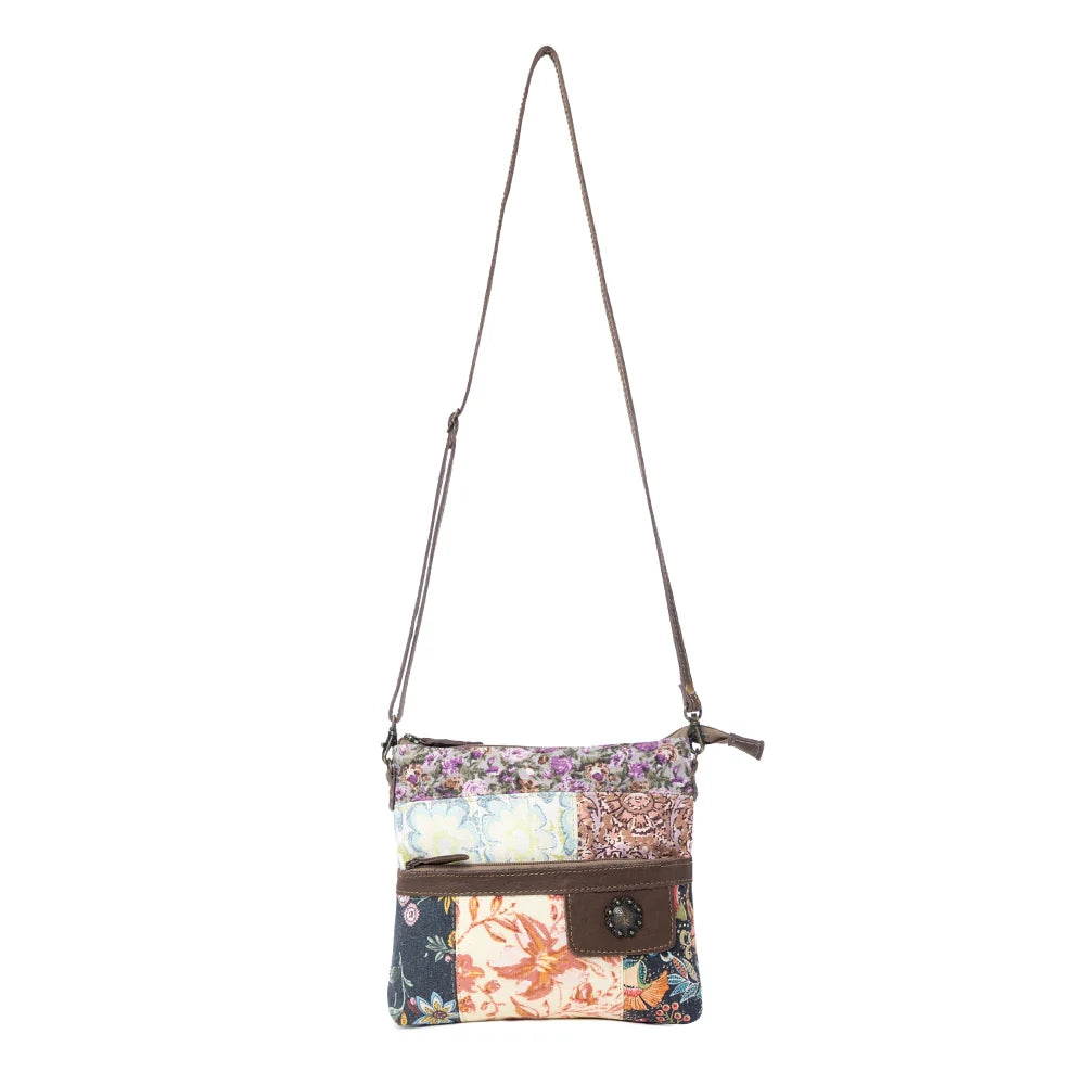 Myra La Fleur Patchwork Crossbody Bag Full View