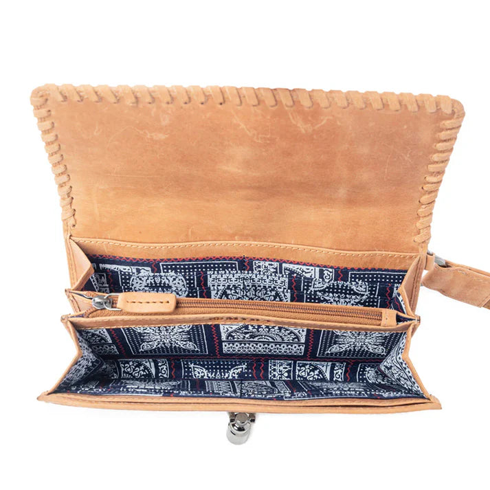 Myra Oracle Ember Hairon Wallet – Autumn Tan