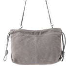 Myra Wanderlust Moon Ash suede leather shoulder bag