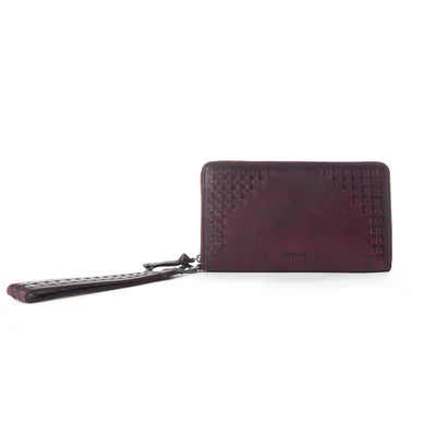 Myra Zidana Elko Braided Leather Wallet