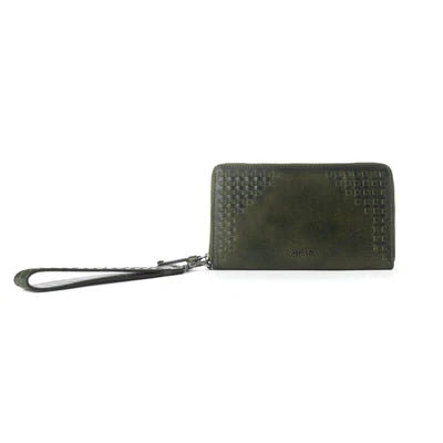 Myra Zidana Elko Braided Leather Wallet