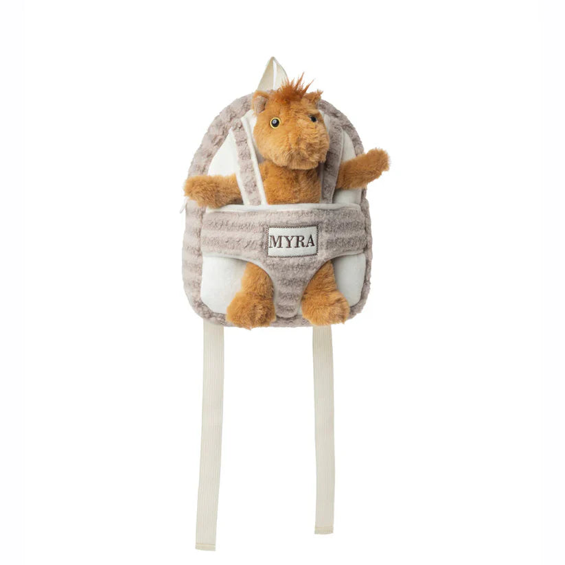Myra Kids Backpack with Stuff Animal