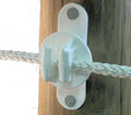 Snug-HT Wood or Vinyl Post Insulator – Equine White