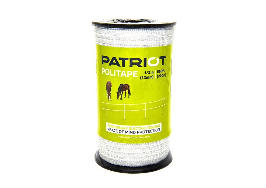 Patriot 1/2" Poli Tape 660 feet