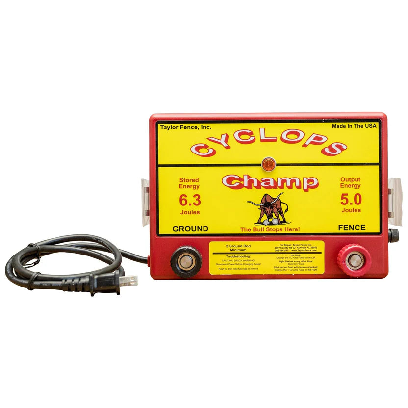 Cyclops CHAMP 5 Joule AC Electric Fence Energizer