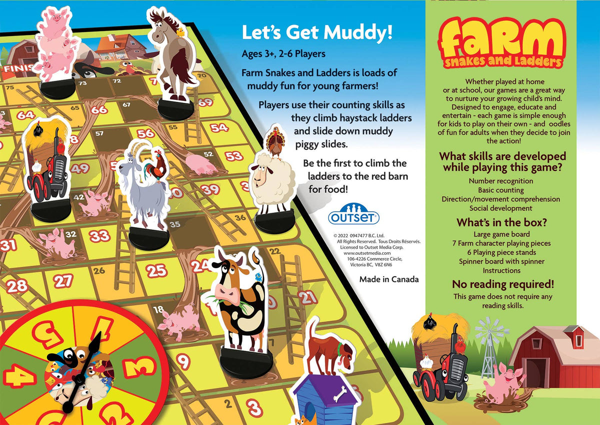 Farm Snakes and Ladders