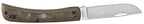 Case XR Sod Buster Jr. Luna Richlite knife with stonewashed Skinner blade fully open
