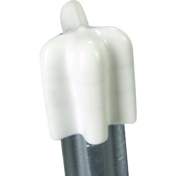 White Vinyl T-Post Safety Cap (25 Pack)