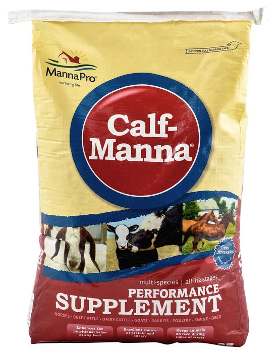 Manna Pro Calf-Manna performance supplement bag,