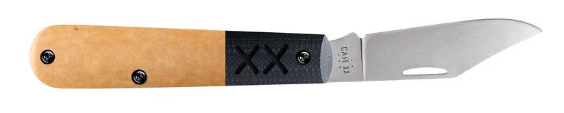 Open Case XR Barlow knife showing the full blade and handle