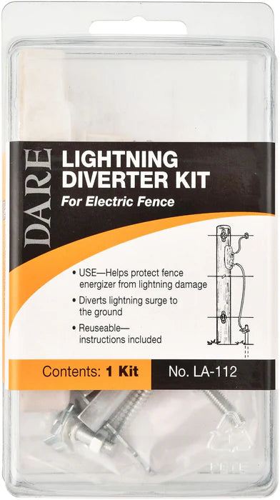 DARE Lightning Arrestor & Diverter Kit for Electric Fences