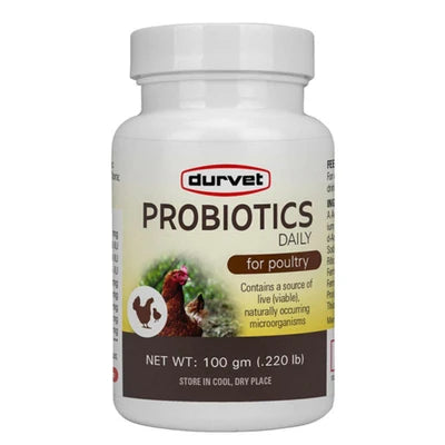 Durvet Probiotics Daily for Poultry - 100 gram