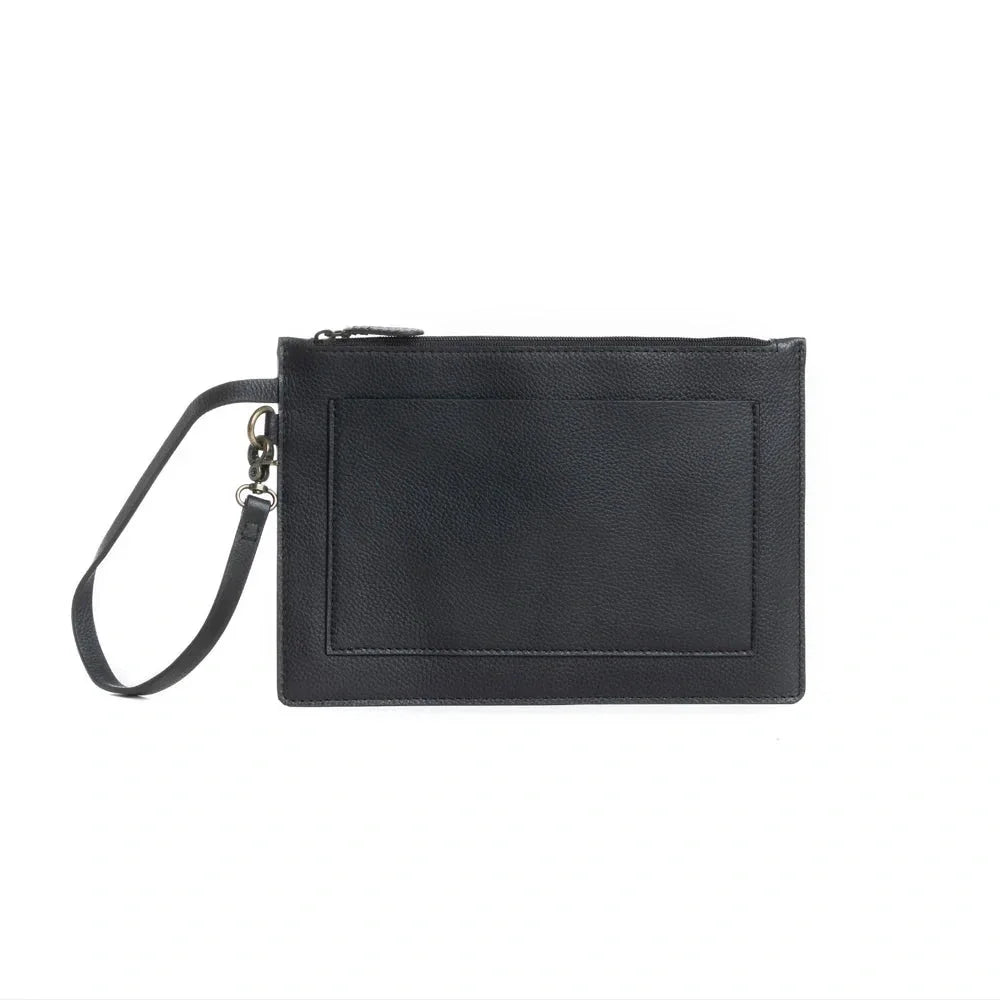 Myra Canyon Colours Clutch – Ebony