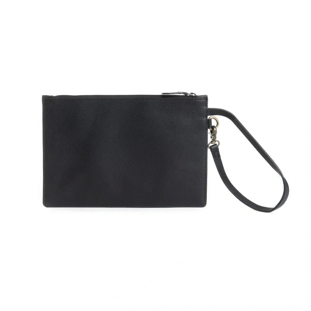 Myra Canyon Colours Clutch – Ebony