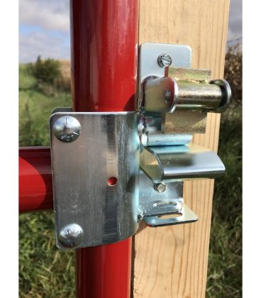 Lockable One-Way Latch and Pin