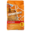 Sportmix Bite Size 21/8 dry dog food, orange 40 lb bag, front view