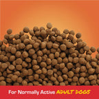 Close-up of Sportmix Bite Size small round kibble for normally active adult dogs