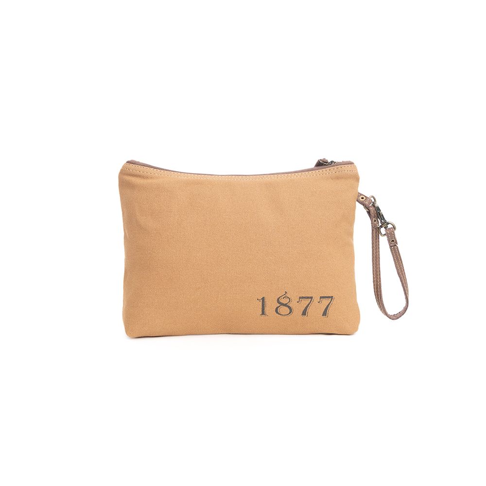 Myra Paloma Do Well Canvas Wristlet Pouch