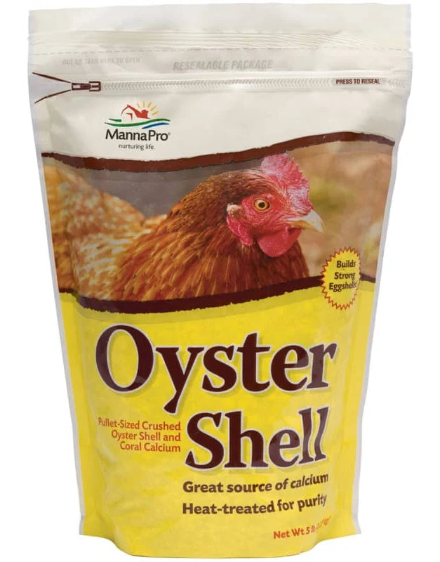 Manna Pro Oyster Shell Poultry Supplement – 5 lb