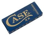 Blue Case Crossroads knife box with gold Case XX lettering